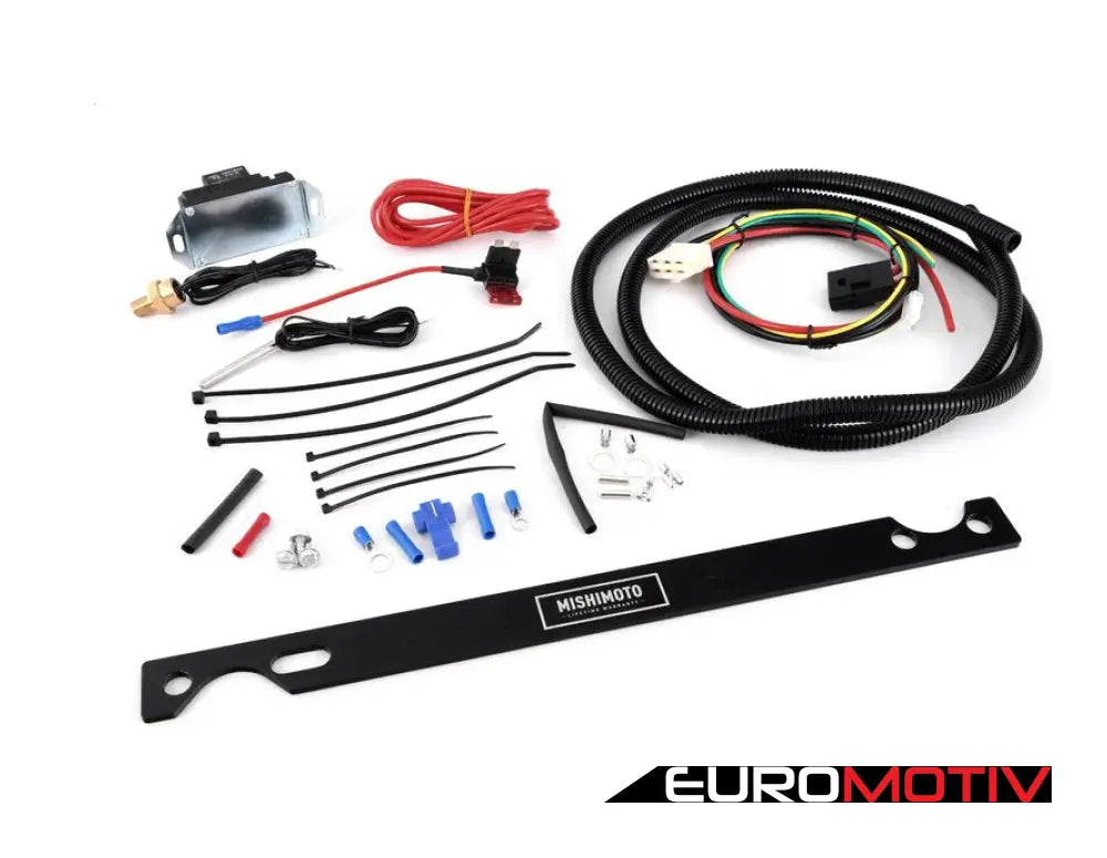 E46 M3 Performance Aluminum Fan Shroud Kit - Controller With Probe & Npt Sensor