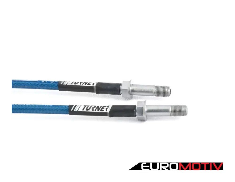 E46 M3 Turner Motorsport Stainless Steel Brake Lines - Front