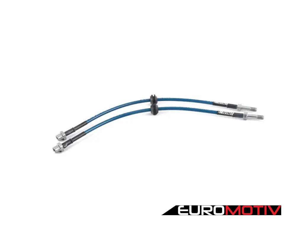 E46 M3 Turner Motorsport Stainless Steel Brake Lines - Front