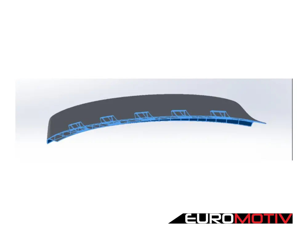 E46 Sedan Carbon Fiber High Kick Spoiler