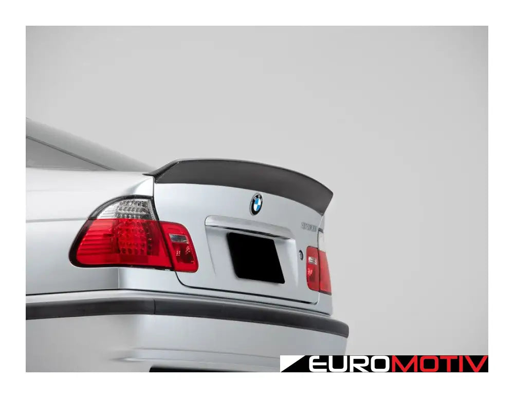 E46 Sedan Carbon Fiber High Kick Spoiler