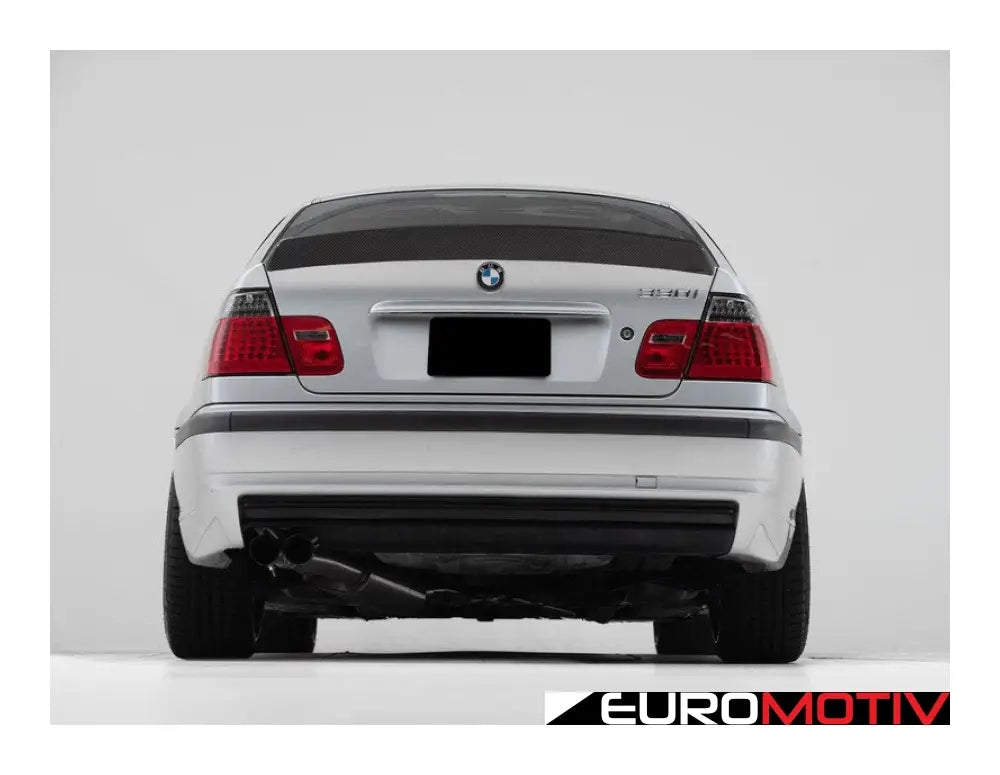 E46 Sedan Carbon Fiber High Kick Spoiler