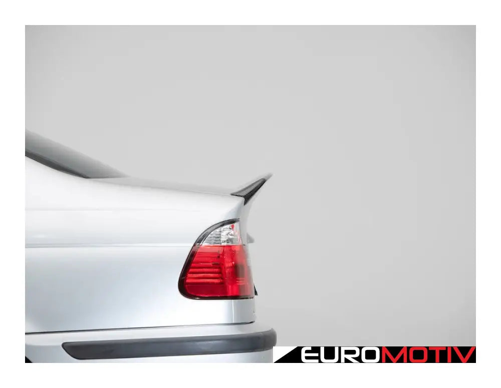 E46 Sedan Carbon Fiber High Kick Spoiler