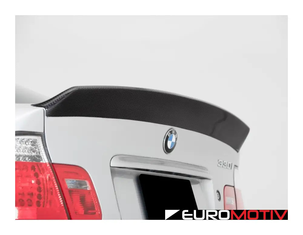 E46 Sedan Carbon Fiber High Kick Spoiler