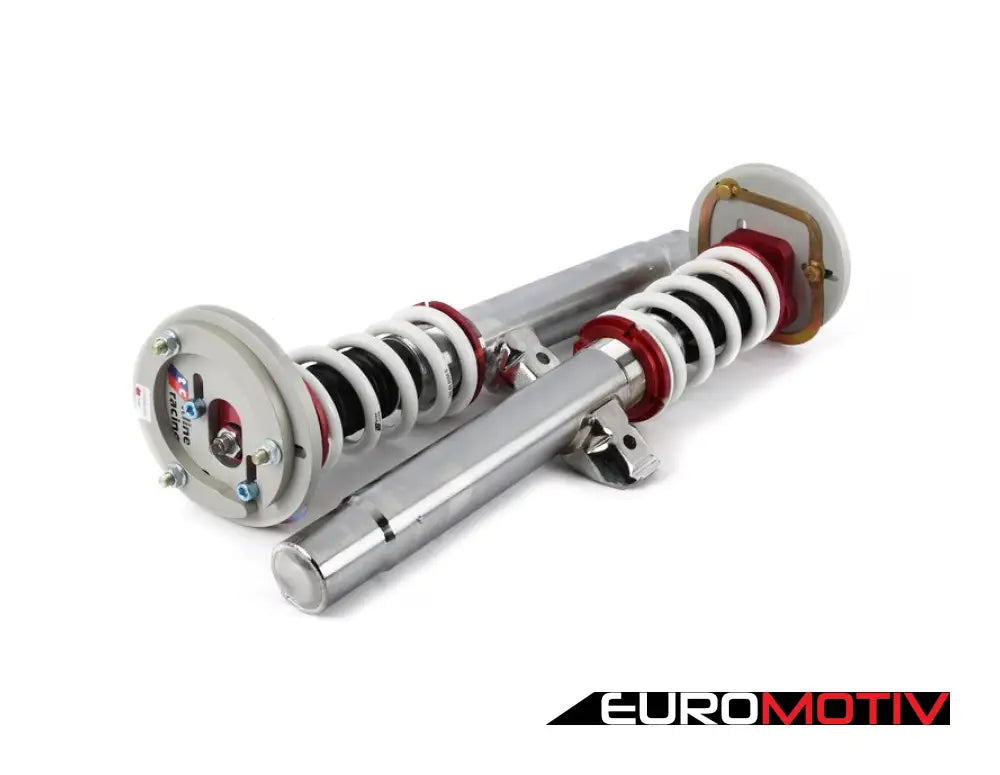 E46 Tckr Single Adjustable Coilover Kit - Fs 550# Rs 600# Monoball Rear Shock Mounts