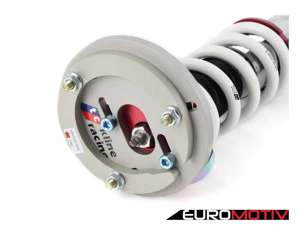 E46 Tckr Single Adjustable Coilover Kit - Fs 550# Rs 600# Monoball Rear Shock Mounts