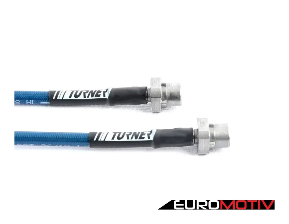 E46 Turner Motorsport Stainless Steel Brake Lines - Rear