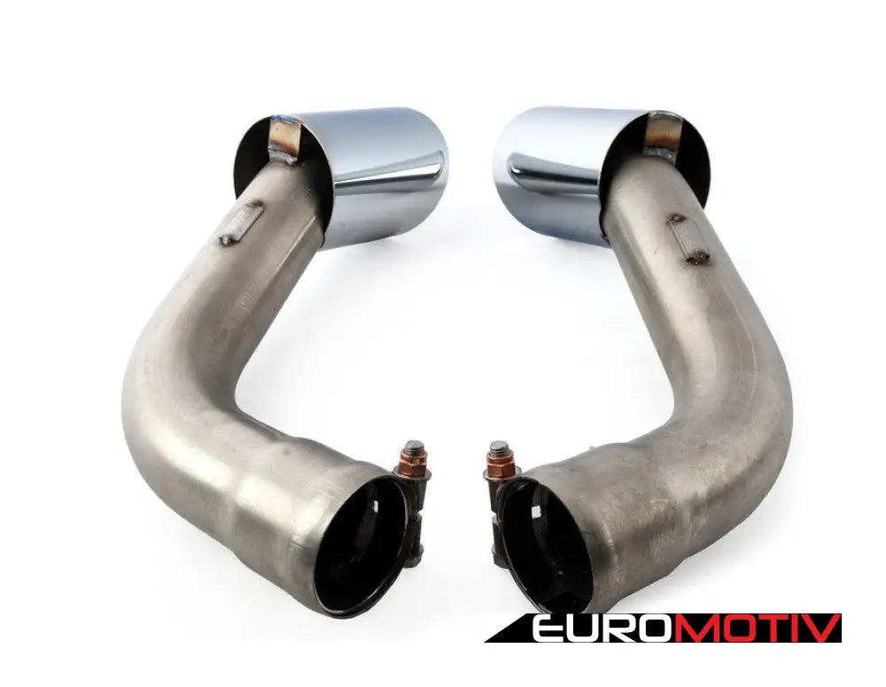 E70 X5 35I Supersprint 100Mm Dual Exhaust Tips (Fits With Muffler)