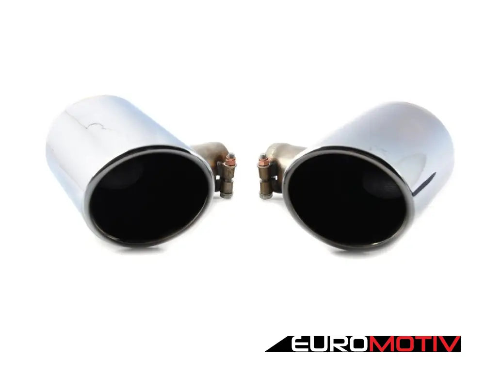 E70 X5 35I Supersprint 100Mm Dual Exhaust Tips (Fits With Muffler)