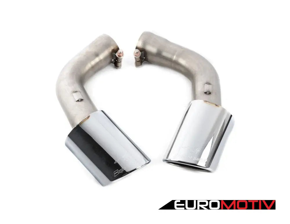 E70 X5 35I Supersprint 100Mm Dual Exhaust Tips (Fits With Muffler)