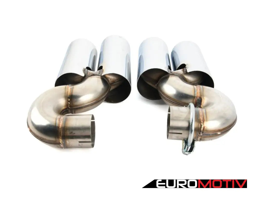 E70 X5 Supersprint 90Mm Quad Exhaust Tips (Fits With Muffler)