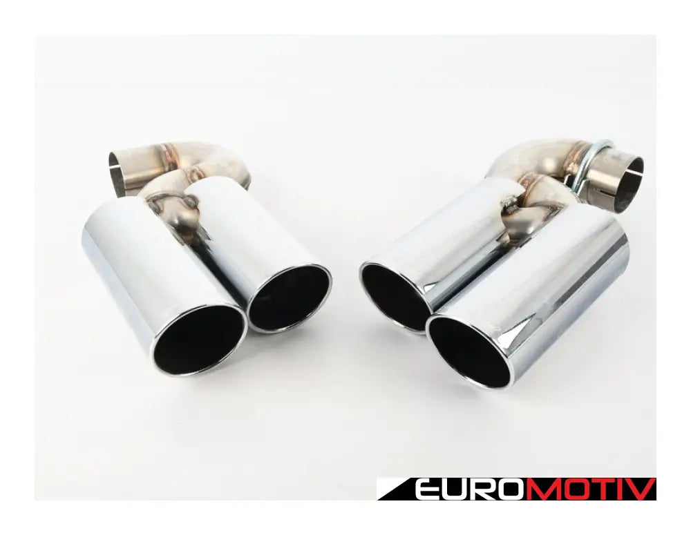 E70 X5 Supersprint 90Mm Quad Exhaust Tips (Fits With Muffler)