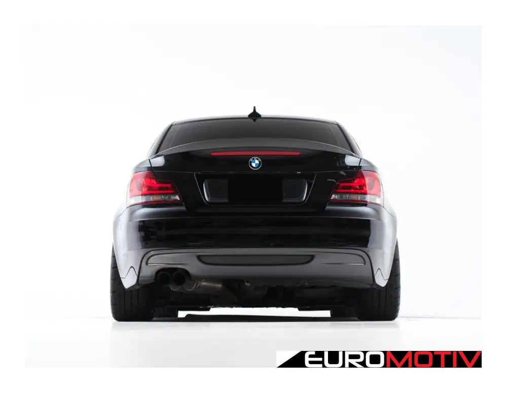 E82 High Kick Carbon Fiber Trunk Spoiler