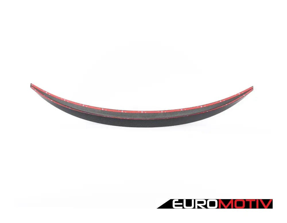 E82 High Kick Carbon Fiber Trunk Spoiler