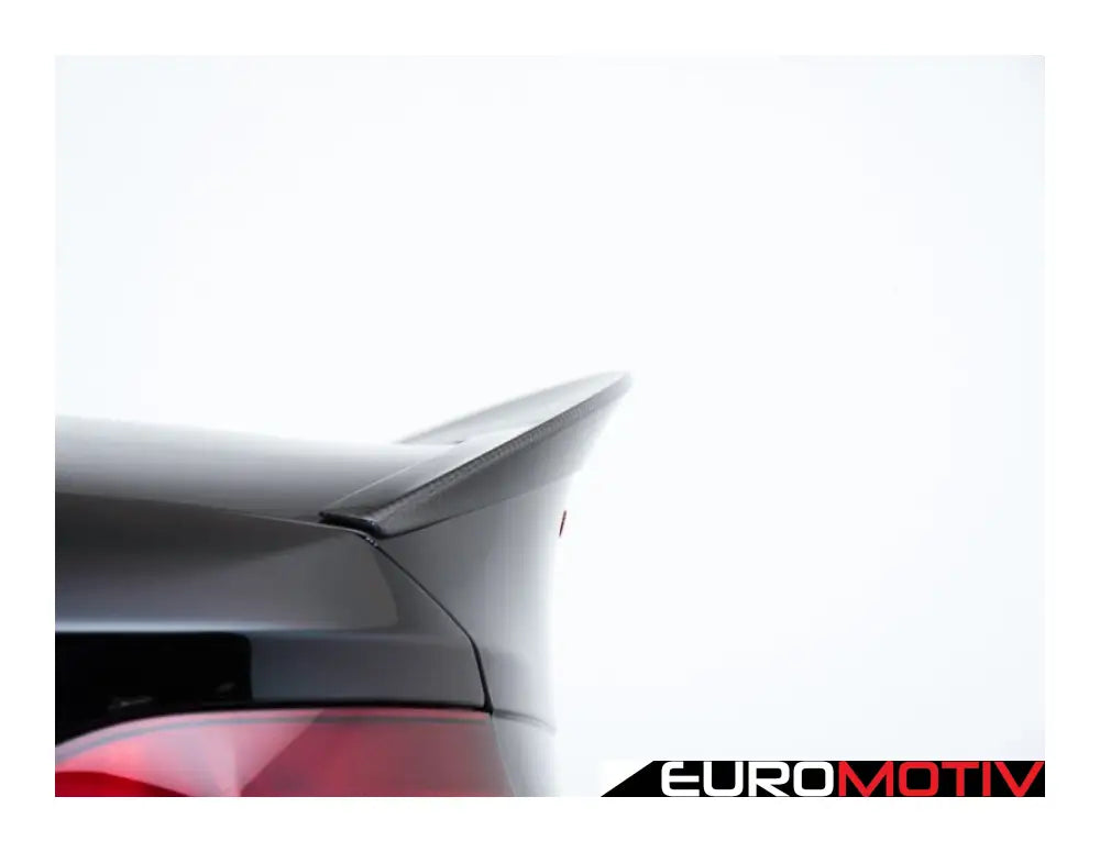 E82 High Kick Carbon Fiber Trunk Spoiler