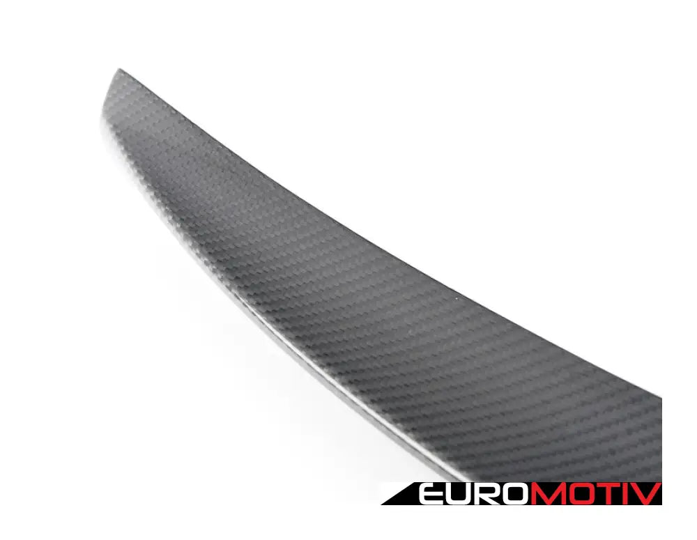 E82 High Kick Carbon Fiber Trunk Spoiler