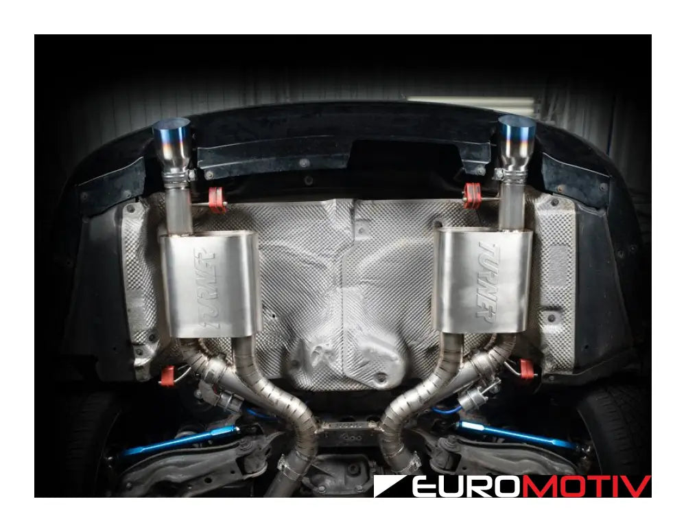 E90 335 Titanium Valved Catback Exhaust