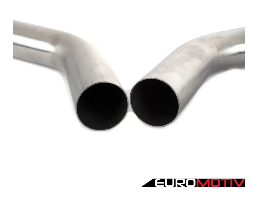 E90 E92 M3 Turner Motorsport Stainless Steel Valved Axle Back Exhaust - Brushed Tips