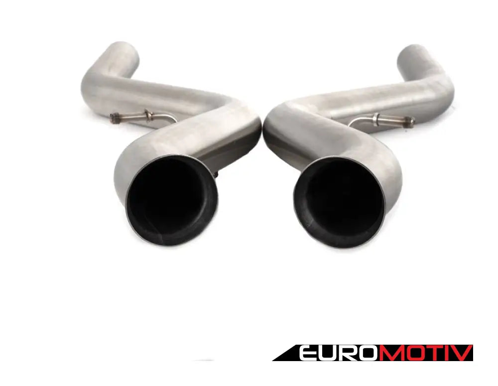 E90 E92 M3 Turner Motorsport Stainless Steel Valved Axle Back Exhaust - Brushed Tips