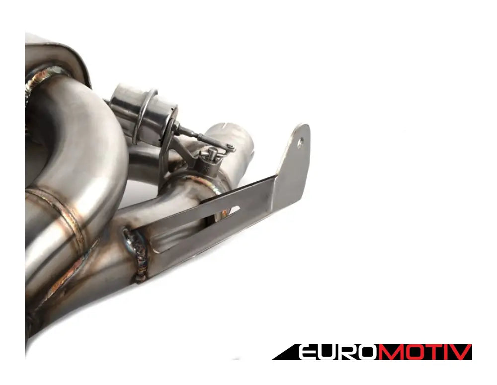 E90 E92 M3 Turner Motorsport Stainless Steel Valved Axle Back Exhaust - Brushed Tips