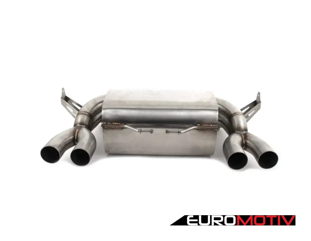 E90 E92 M3 Turner Motorsport Stainless Steel Valved Axle Back Exhaust - Brushed Tips