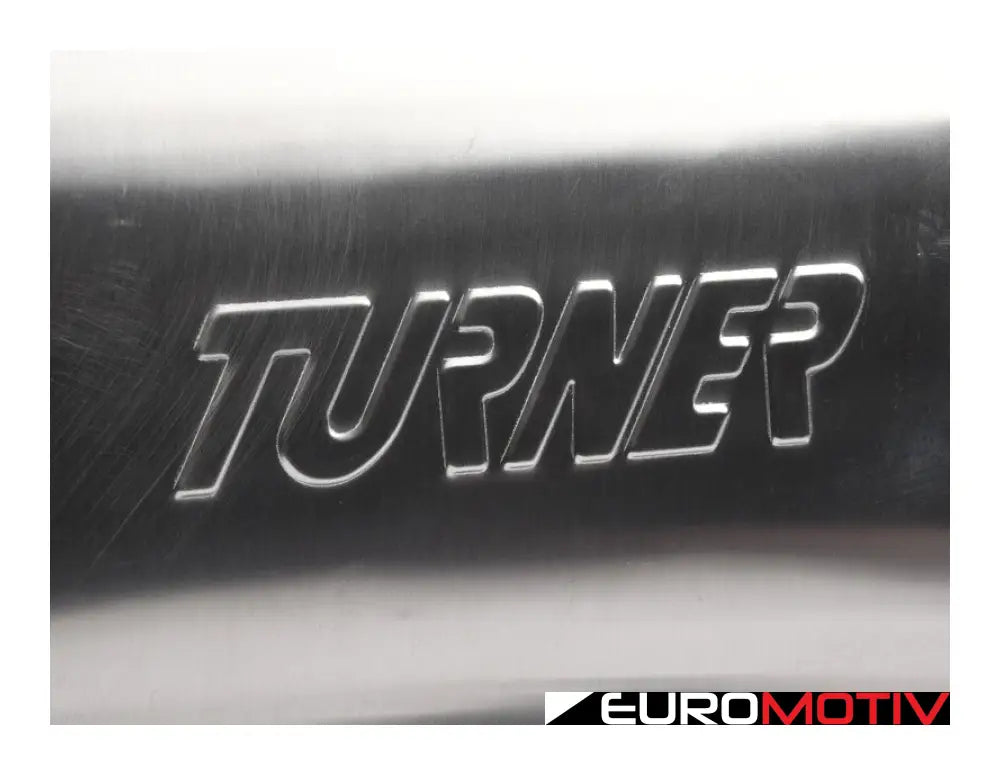 E90 E92 M3 Turner Motorsport Stainless Steel Valved Axle Back Exhaust - Polished Tips