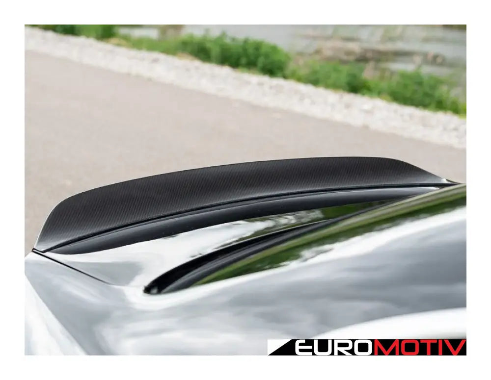 E92 Turner Motorsport Carbon Fiber High Kick Rear Lip Spoiler