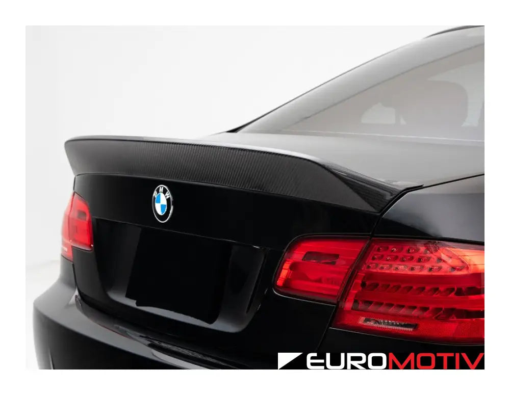 E92 Turner Motorsport Carbon Fiber High Kick Rear Lip Spoiler