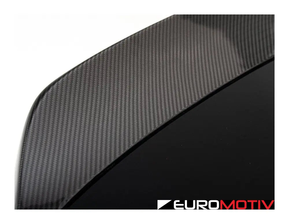 E92 Turner Motorsport Carbon Fiber High Kick Rear Lip Spoiler