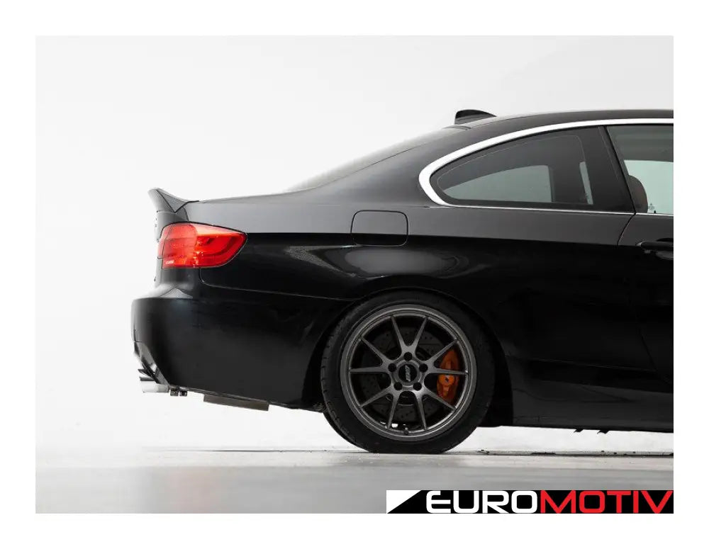 E92 Turner Motorsport Carbon Fiber High Kick Rear Lip Spoiler