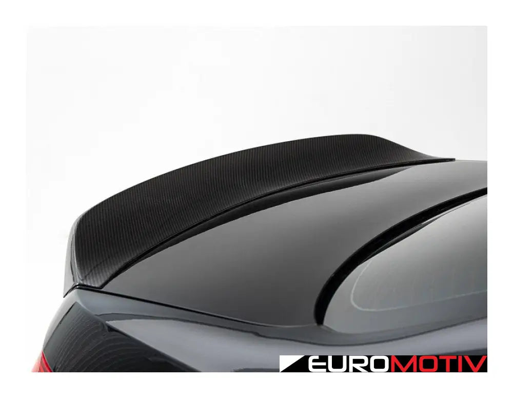 E92 Turner Motorsport Carbon Fiber High Kick Rear Lip Spoiler