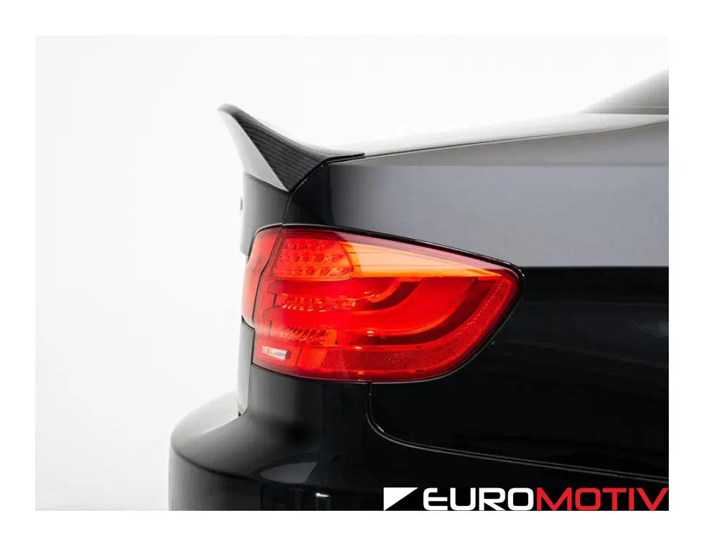 E92 Turner Motorsport Carbon Fiber High Kick Rear Lip Spoiler