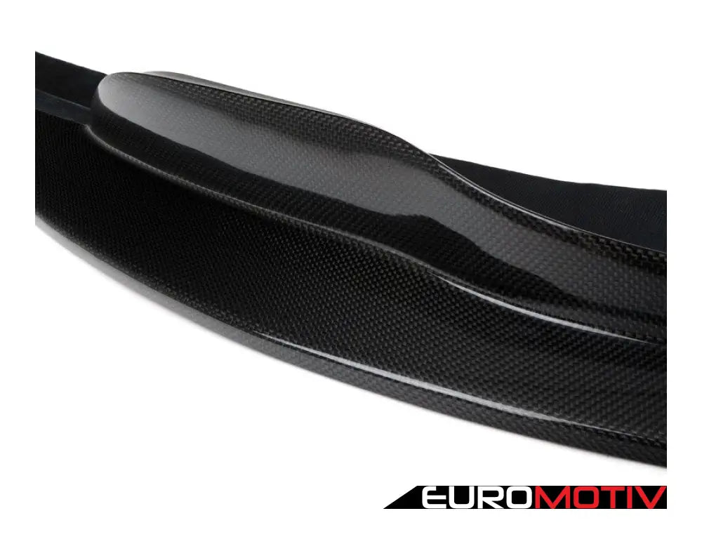 E9X M3 Exotic Design Carbon Fiber Front Lip - Without Air Ducts