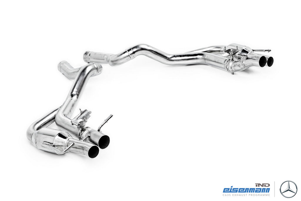 Eisenmann W205 C63 / C63S Performance Exhaust + Valve Control