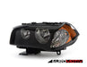 European Halogen Headlights Set - Amber Indicator