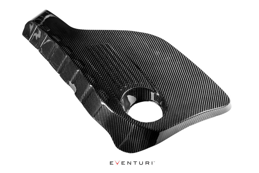 Eventuri BMW F8X M3 / M4 S55 Black Carbon Engine Cover