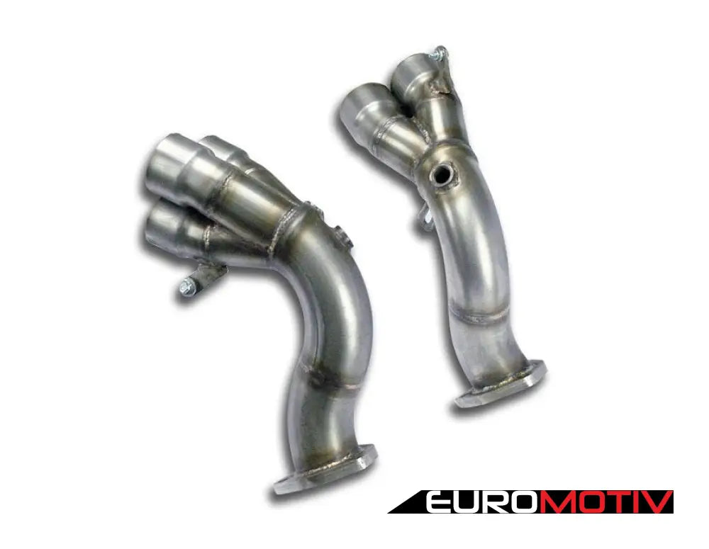 Exhaust Manifold 3-To-1 Collection Pipes