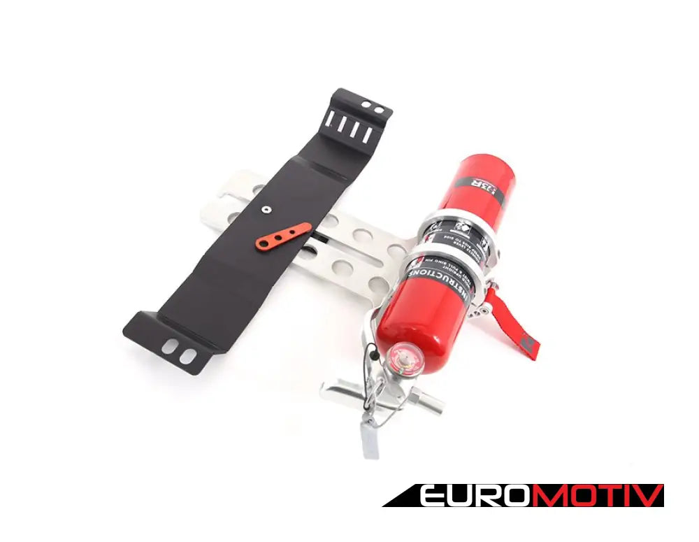 Ez Adjust Fire Extinguisher Mount - Silver