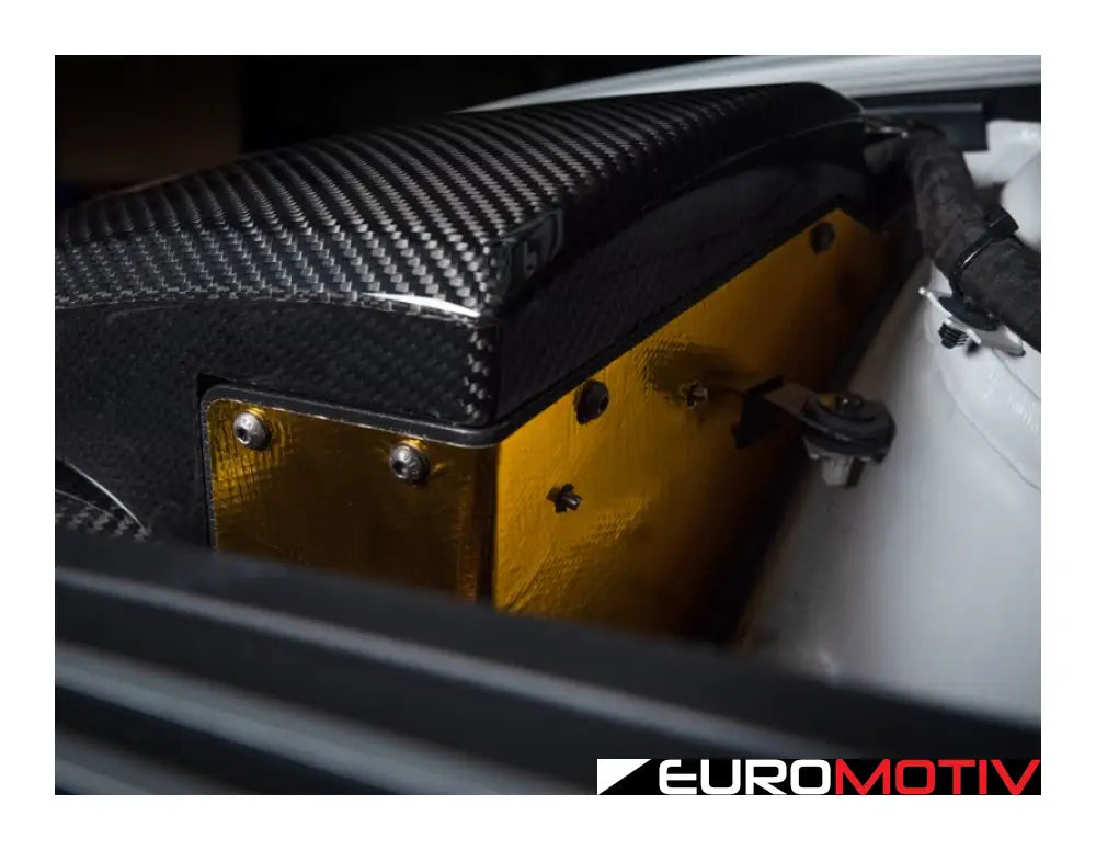 F Chassis B58 Enclosed Carbon Fiber Intake - Gloss