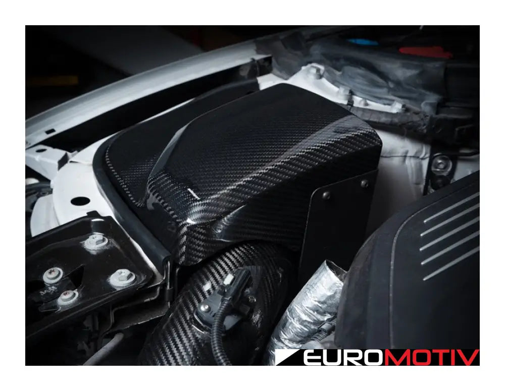 F Chassis B58 Enclosed Carbon Fiber Intake - Gloss