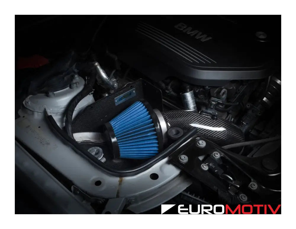 F Chassis B58 Enclosed Carbon Fiber Intake - Gloss