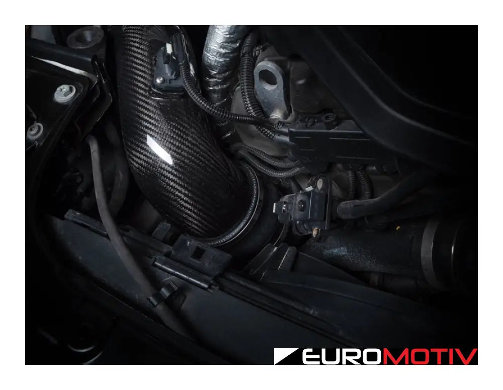 F Chassis B58 Enclosed Carbon Fiber Intake - Gloss