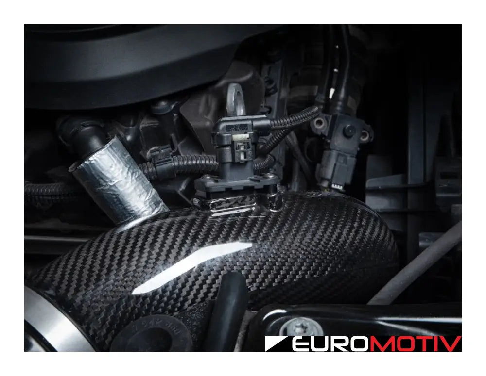 F Chassis B58 Enclosed Carbon Fiber Intake - Gloss