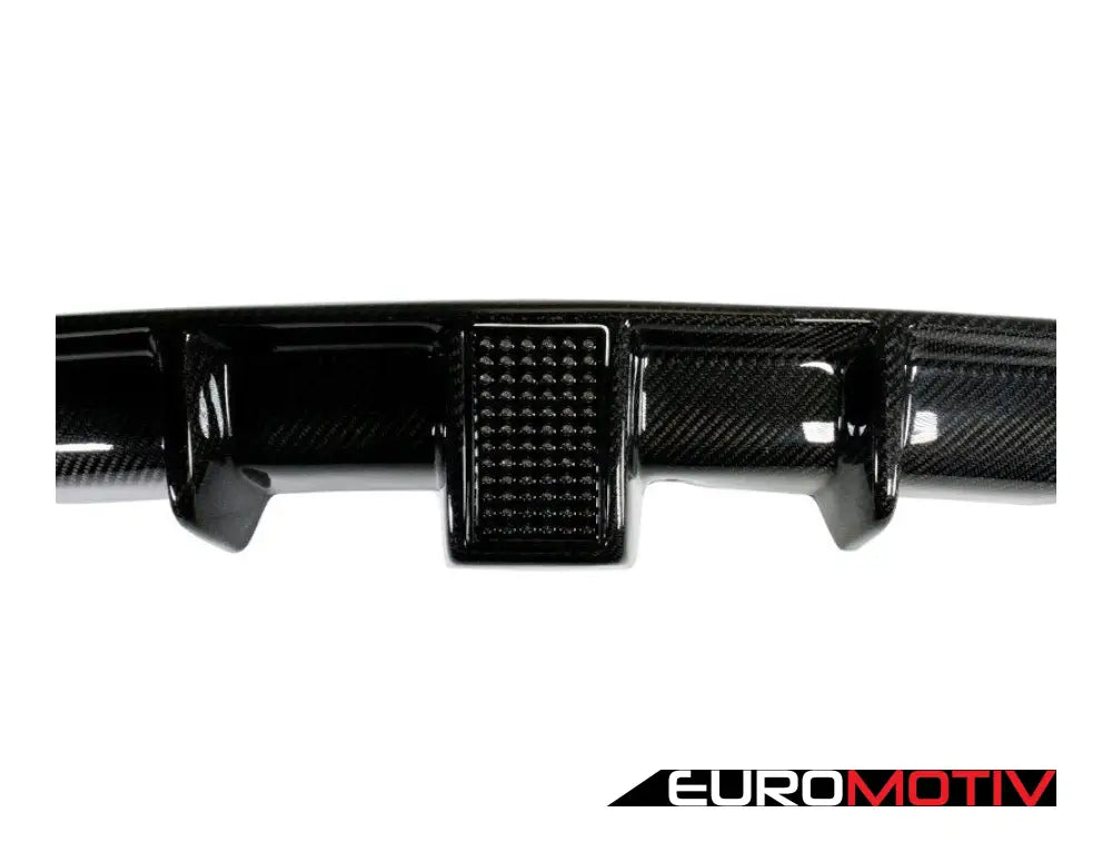 F1 Style Carbon Fiber Diffuser With Brake Light - F30