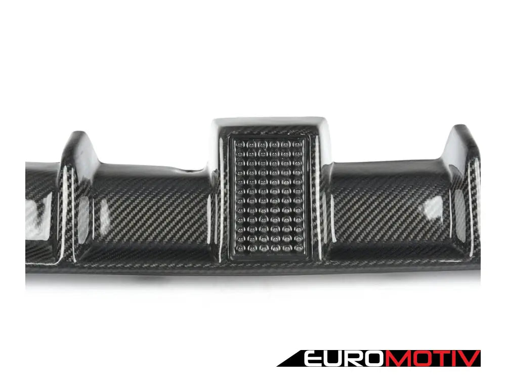 F1 Style Carbon Fiber Diffuser With Brake Light - F30