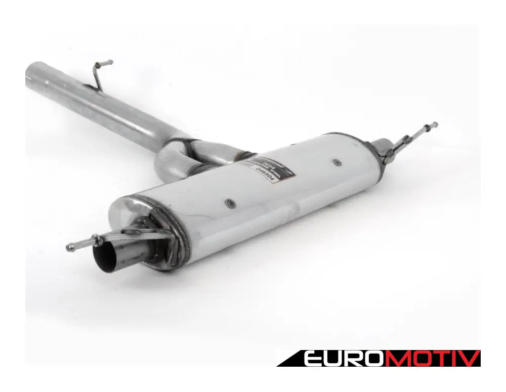 F25 X3 35I Supersprint Stainless Race Muffler (Muffler Only - Tips Sold Separately)