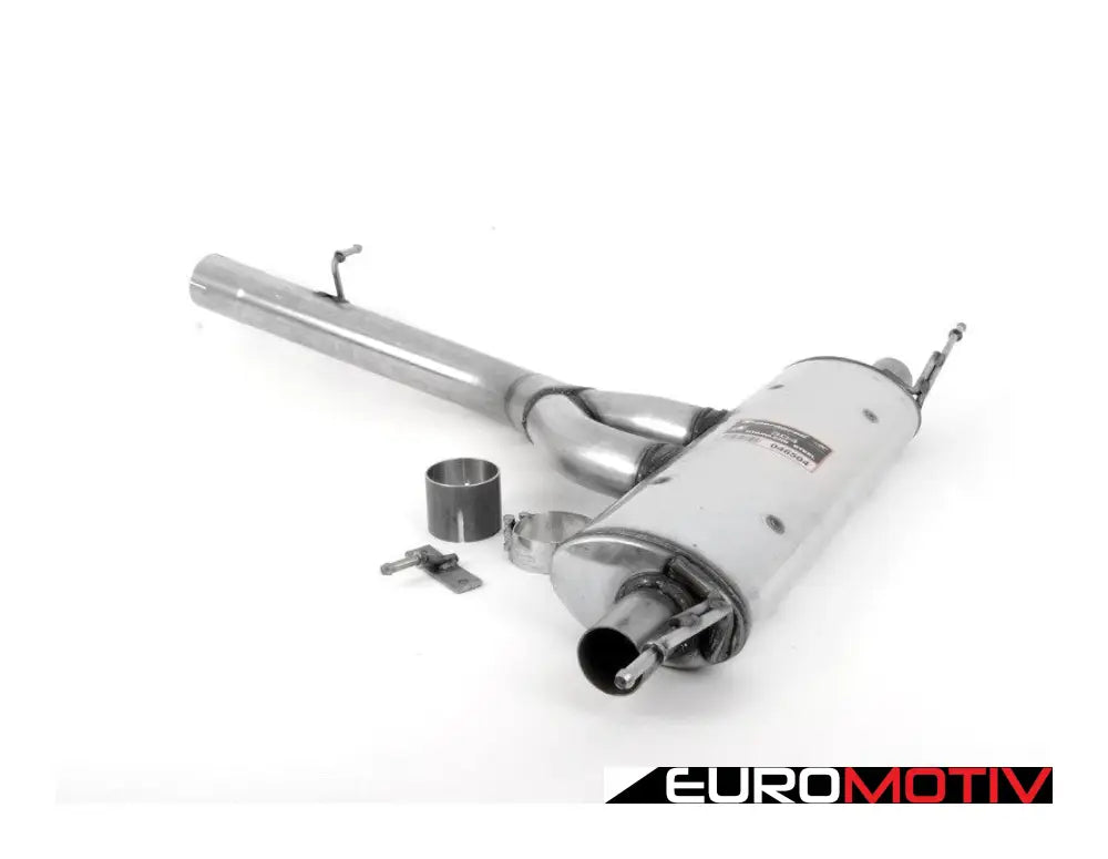 F25 X3 35I Supersprint Stainless Race Muffler (Muffler Only - Tips Sold Separately)