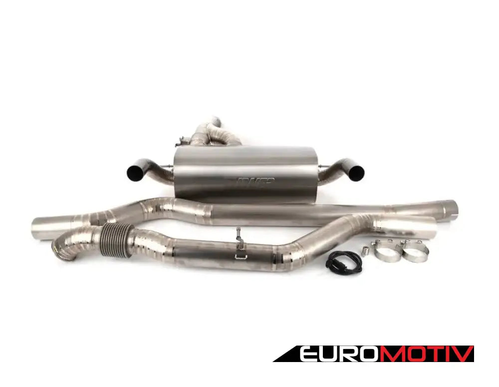 F3X 335 Titanium Valved Catback Exhaust