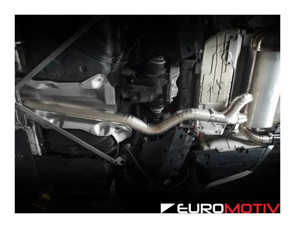 F3X 335 Titanium Valved Catback Exhaust