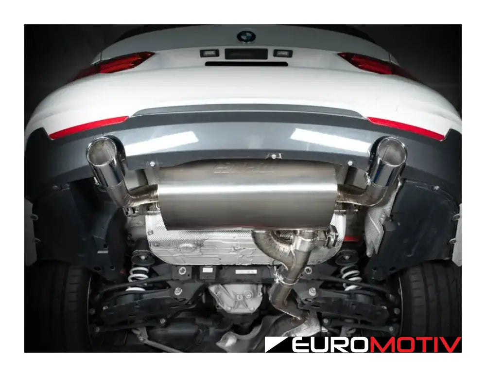 F3X 335 Titanium Valved Catback Exhaust